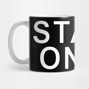 "Staff Only White" Mug